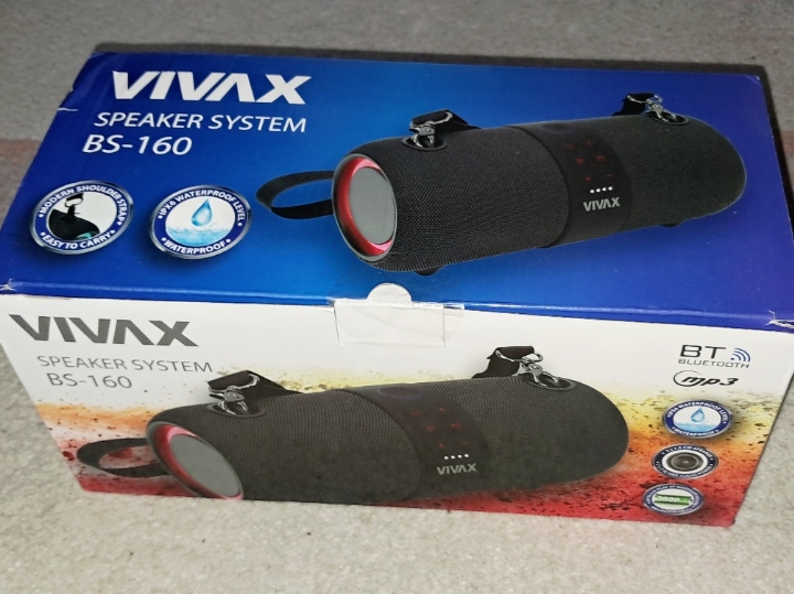 Novi BT zvučnik VIVAX Vox BS-160, 2X