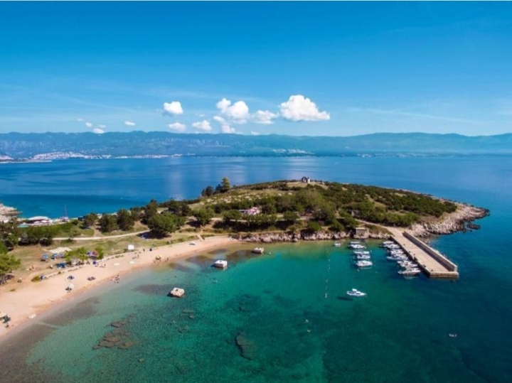 Otok Krk, započeta gradnja