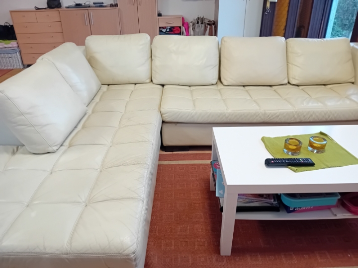 Kutna garnitura koža, dim.305x235