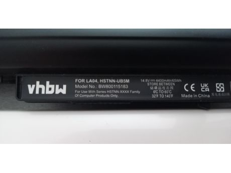 Baterija za HP 15 laptop 14,8V 4400