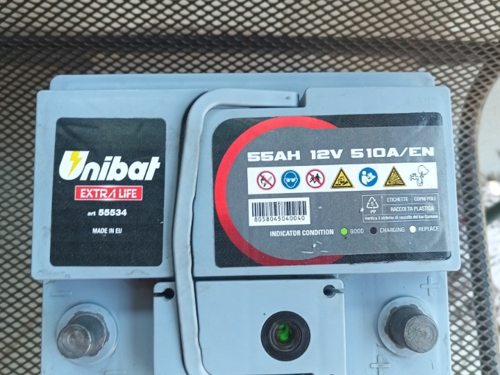 Akumulator Unibat 55Ah