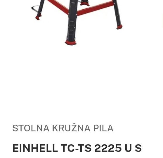 Einhell cirkular (kružna pila)