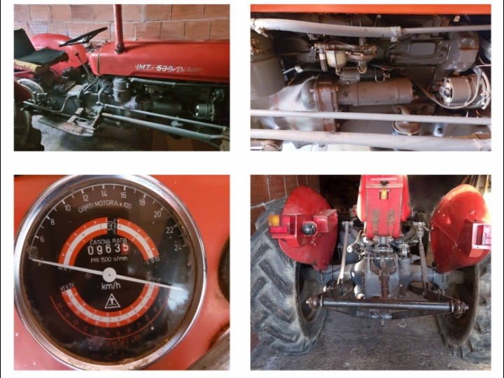 Traktor IMT 539 DeLuxe