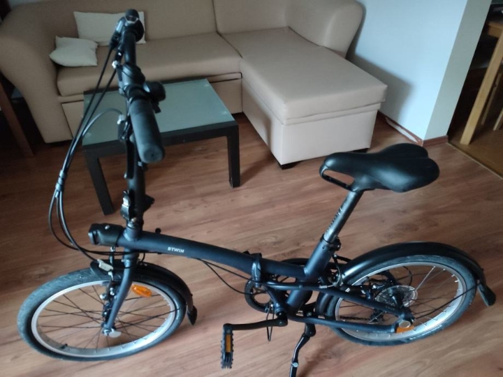 BTWIN sklopivi bicikl Fold 500 tam
