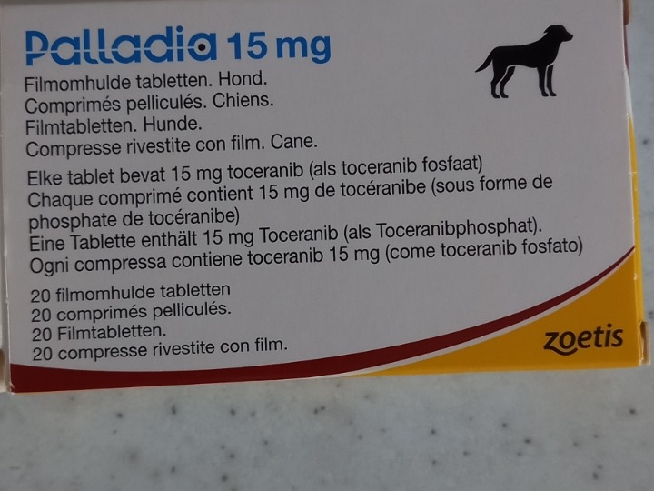 Palladia 15mg, 19tbl