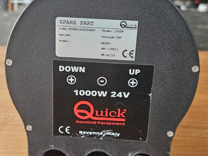 Quick 1000W motor 24V  sidreni vinč