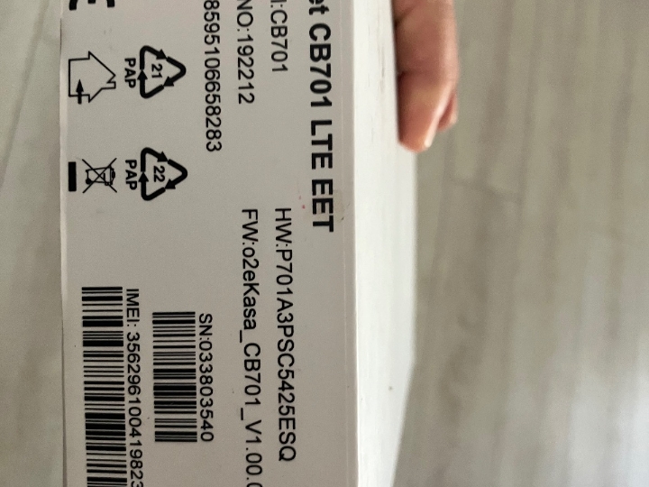Mobilna fiskalna kasa CB701 LTE
