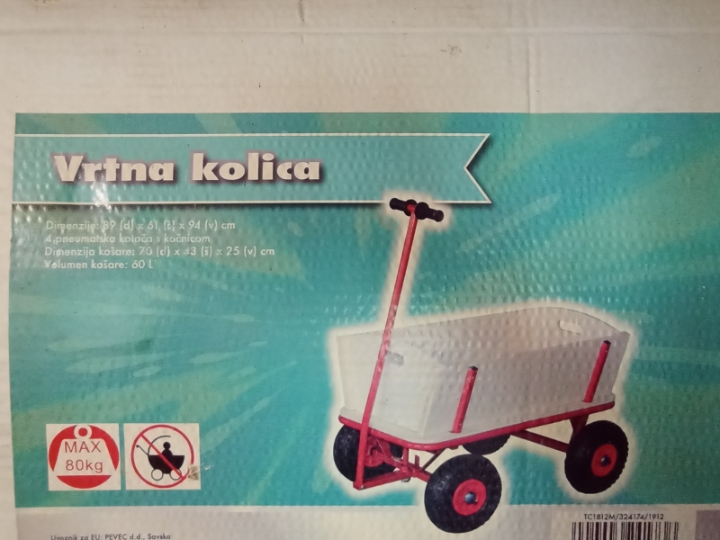 Praktična vrtna kolica