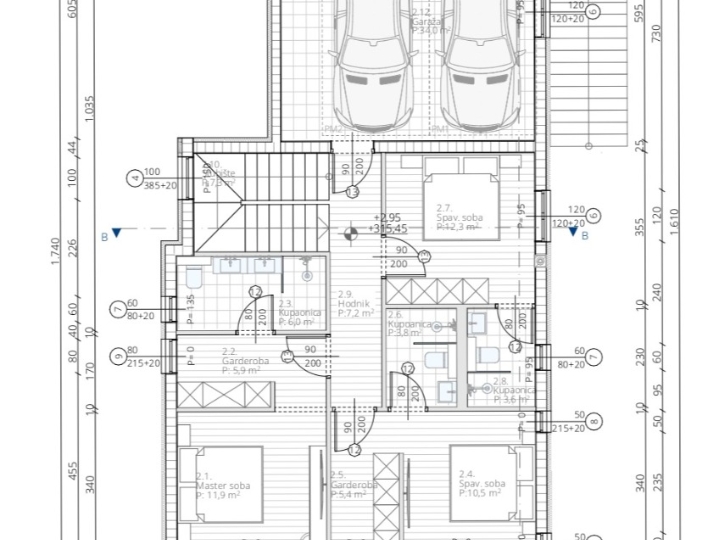Poljane, vila 240 m2 s pogledom