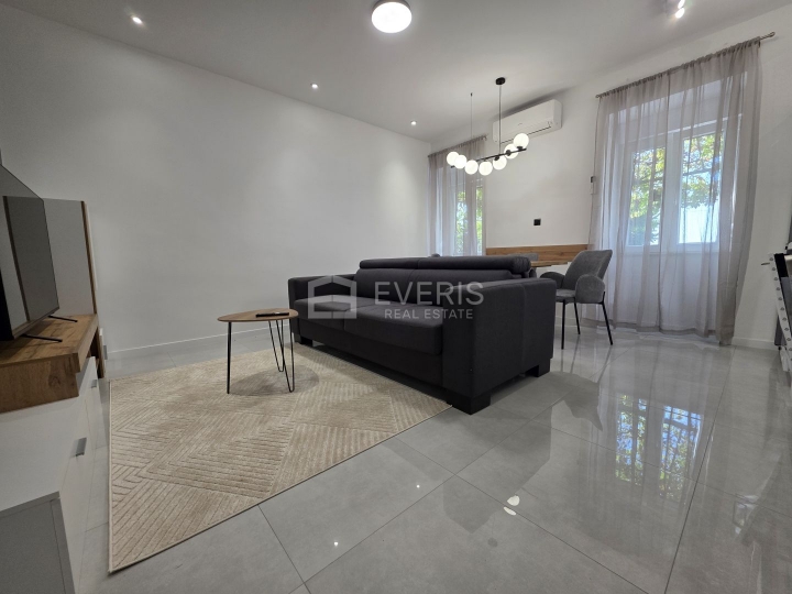 Rijeka, Kantrida, stan 45m2, s okućnicom, najam