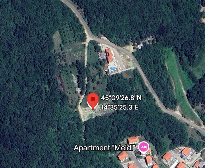 Otok Krk Čižići, zemljište