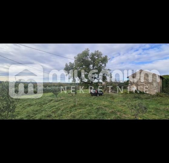 Istra, Oprtalj, 160m2, kamena kuća s velikom okućnicom