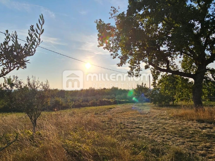 Istra, Oprtalj, 160m2, kamena kuća s velikom okućnicom