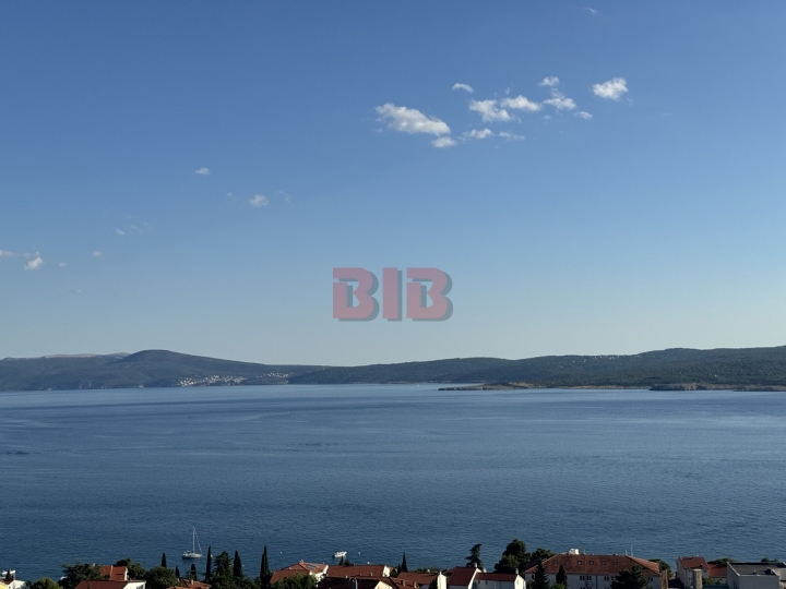 Crikvenica, uređen apartman, 40.60m2, prekrasan pogled