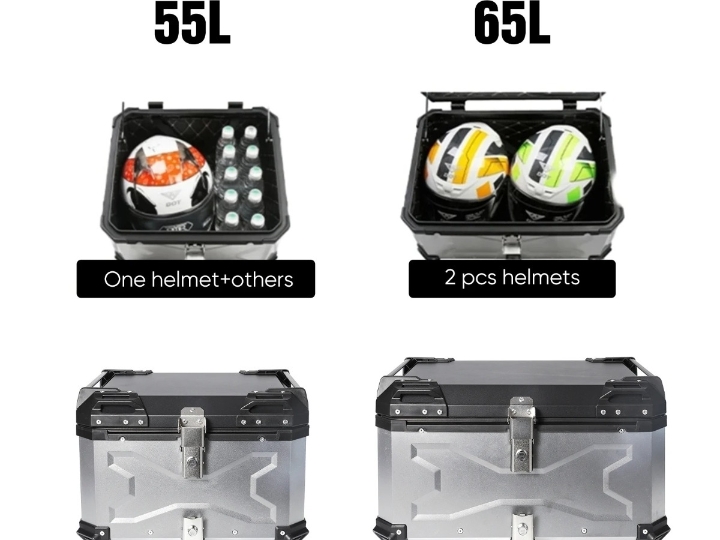 Kofer cantalni za motocikl 65L alum