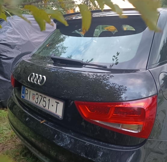 Audi A1, karambol