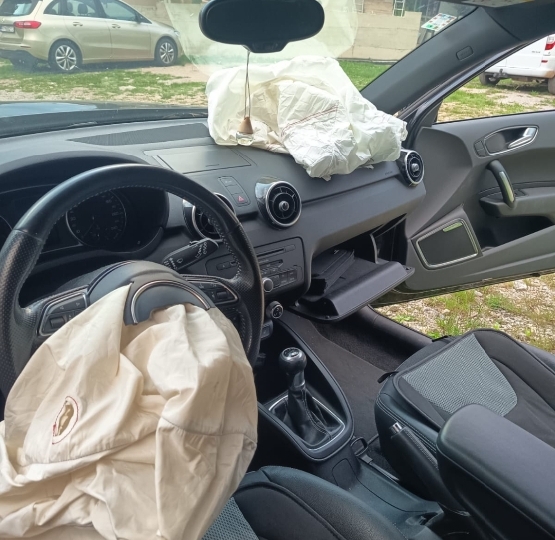 Audi A1, karambol