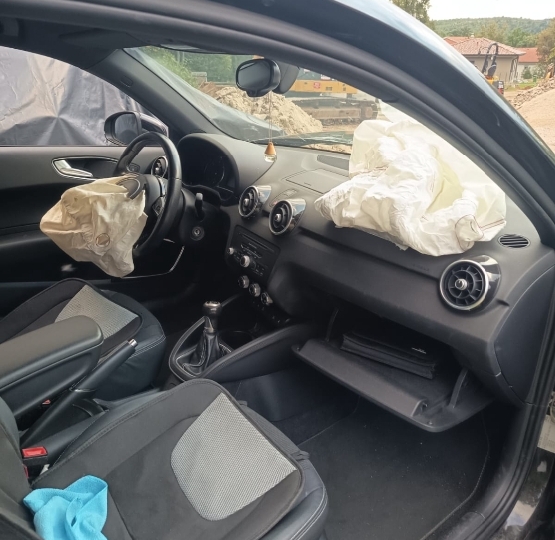 Audi A1, karambol