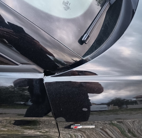 Audi A1, karambol
