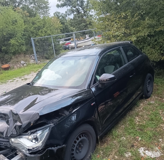 Audi A1, karambol