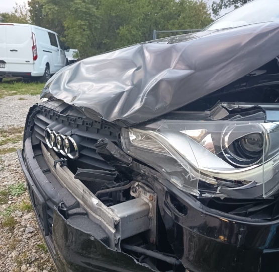 Audi A1, karambol