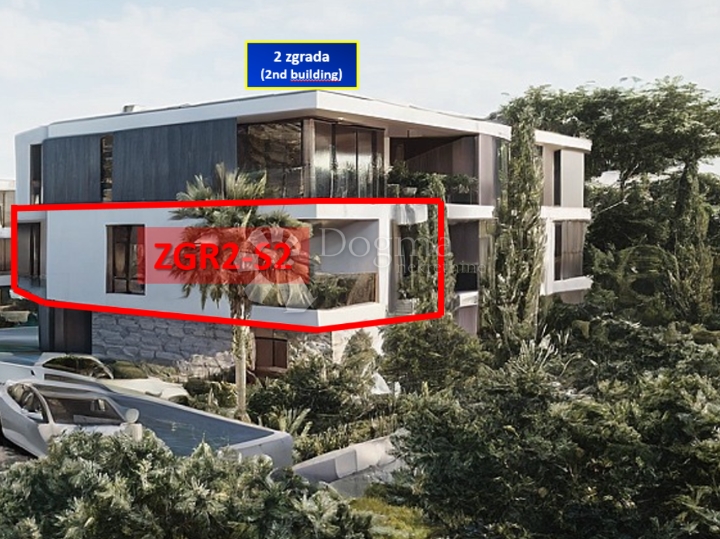 Najbolja dostupna lokacija! ZGR2/S2, 1. kat, dvije spavaće sobe