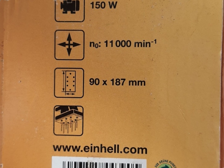 Einhell vibracijska brusilica BSS15
