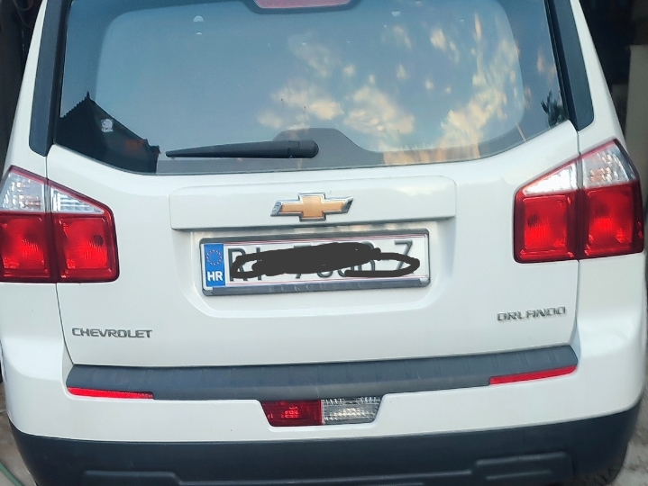 Chevrolet Orlando, 2012. g. Zamjena