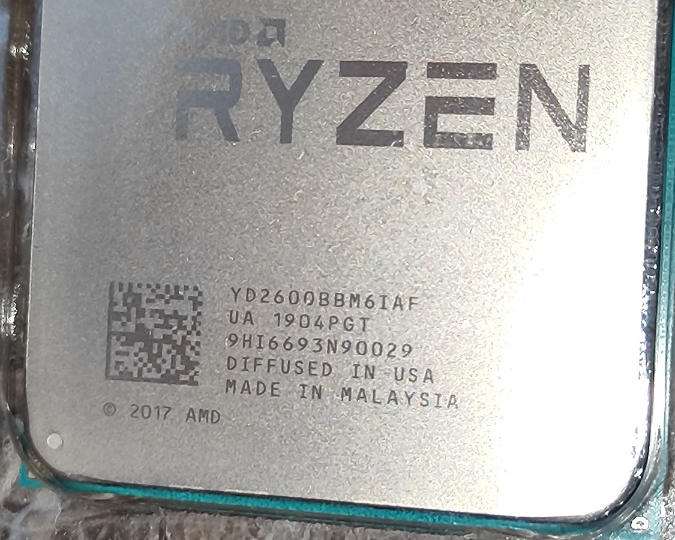 AMD Ryzen 5 2600 procesor (AM4)