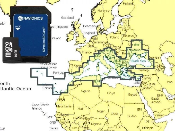 Navionics navigaciona kartica