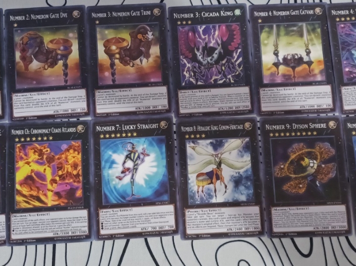 Yu-Gi-Oh Zexal set svi brojevi