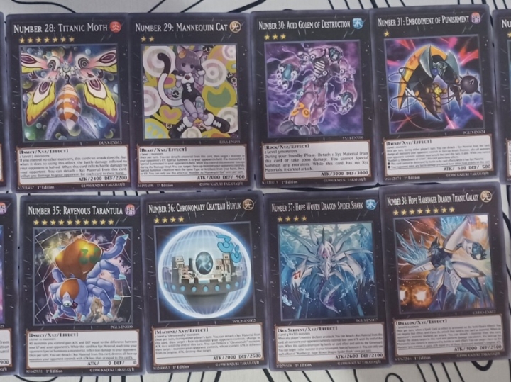 Yu-Gi-Oh Zexal set svi brojevi