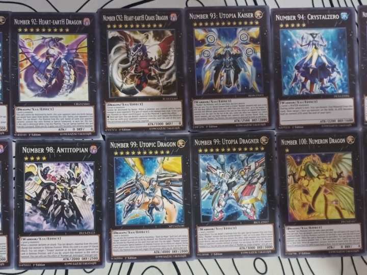 Yu-Gi-Oh Zexal set svi brojevi