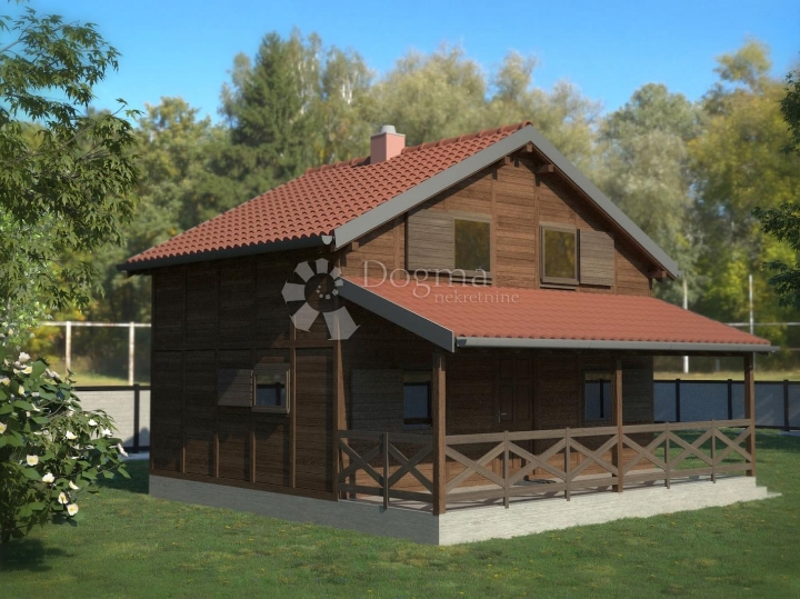 Moderna drvena kuća Rustic Cottage