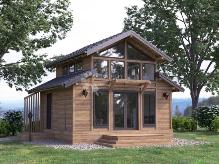Moderna drvena kuća Nest