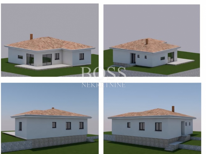 Dobreć, građevinski teren 1480m2