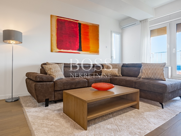 Turnić, 1S+DB, 57m2, 950€+režije