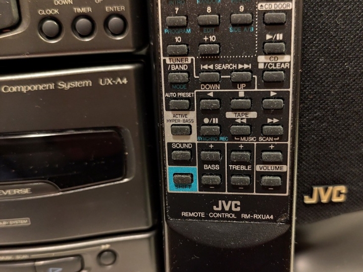 JVC mikro audio linija