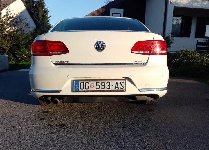 VW Passat B7, 2.0 TDI, reg. 1 god.