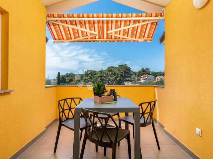 Fažana, stan 200 m od mora, pogled more