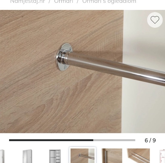 Ormar dvokrilni klizni