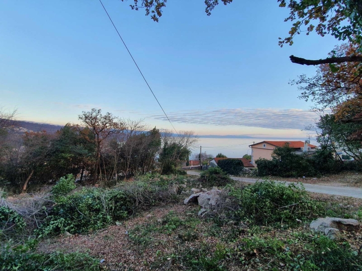 Opatija-Volosko, građevinsko zemljište s pogledom na more