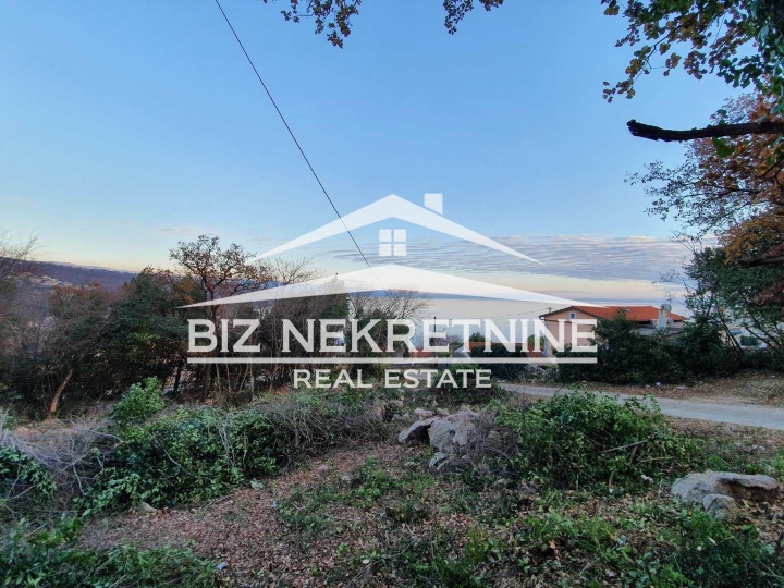 Opatija-Volosko, građevinsko zemljište s pogledom na more