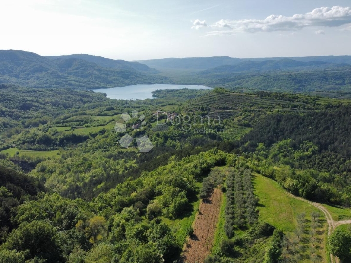 Grimalda - Istarska Toscana s pogledom na jezero