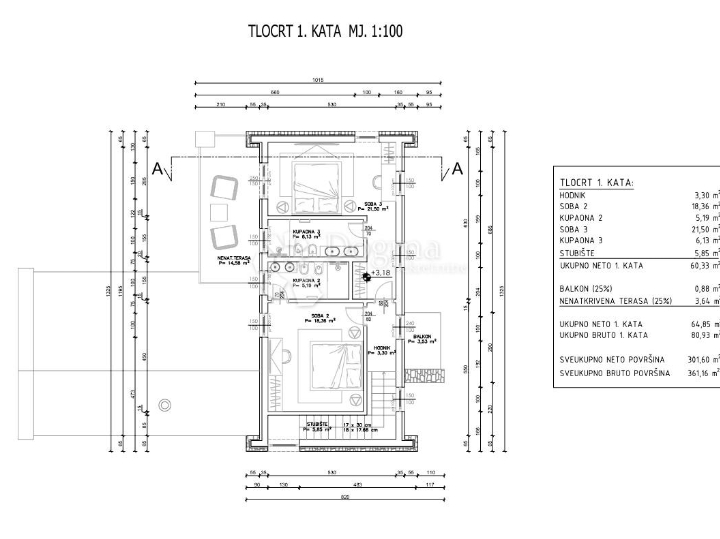 Rovinj okolica - prekrasno građevinsko zemljište s dozvolom!