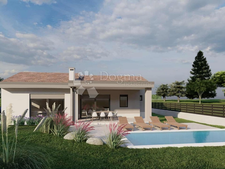 Zemljište s građevinskom dozvolom na mirnoj lokaciji