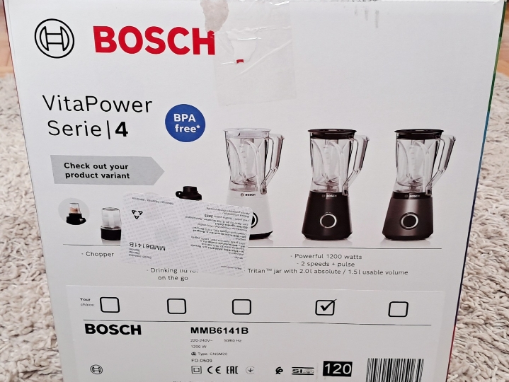 Blender Bosch MMB6141B VitaPower