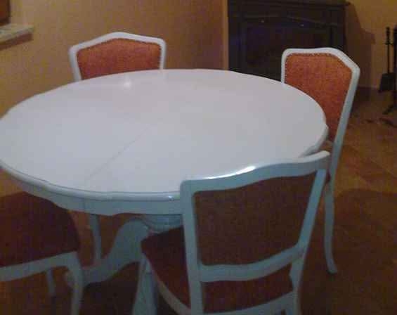 Stol i 6 stolica za blagovaonicu, puno drvo