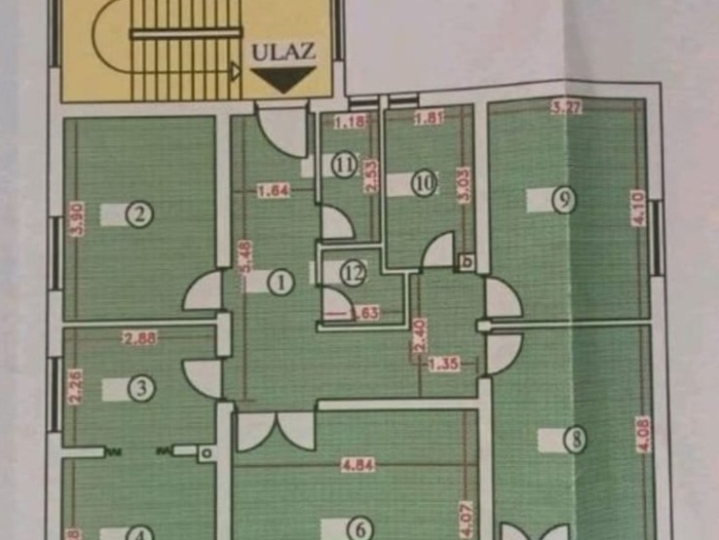 Stan 120m2 + 150 m2 potkrovlje