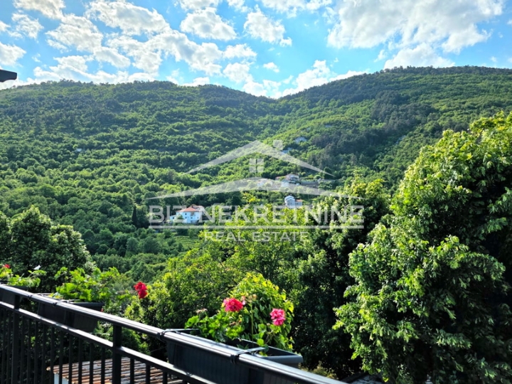 Brseč-Golovik, uhodana kuća za najam 132m2